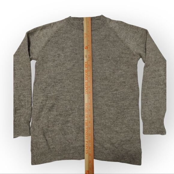 FOTRAMA ALPACA WOOL BOLIVIA BEIGE OATMEAL SWEATER SIZE L - Picture 3 of 5